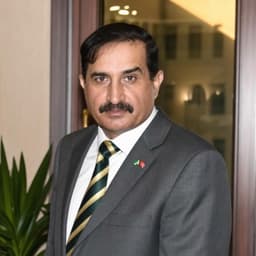Lt. Gen. Hilal Hussain (R)